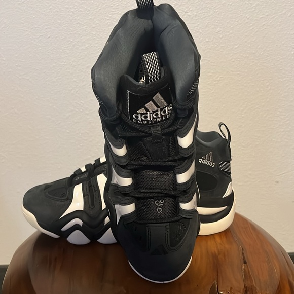 Adidas Crazy 8 Kobe Bryant Men's Sz 9, 10 Core Black-Cloud IF2448 - Picture 7 of 8